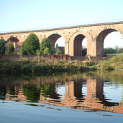 The Yarm viaduct in North Yorkshire