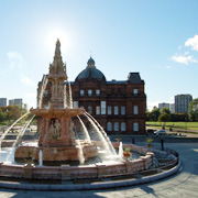 The Doulton Fountain in Glasgow Green