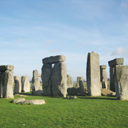 Stonehenge on Salisbury Plain in Wiltshire