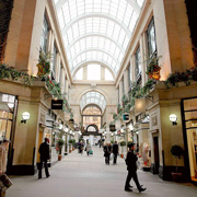 The Exchange Arcade inside Nottingham's Council House